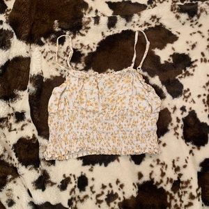 Floral Cropped Shirt